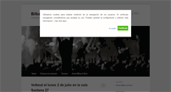 Desktop Screenshot of bilbaoisrock.com