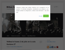 Tablet Screenshot of bilbaoisrock.com